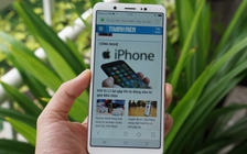 Cận cảnh smartphone Vivo V7 màn hình tràn viền nhỏ gọn