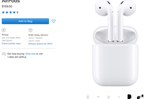 Tai nghe AirPods 'cháy hàng' trước lễ Giáng sinh