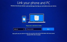 Microsoft yêu cầu số di động khi thiết lập Windows 10 Build 17063