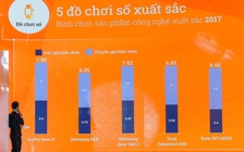 Hàng loạt sản phẩm công nghệ được bình chọn tại Tech Awards 2017