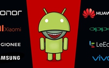 Hàng triệu điện thoại Huawei, Xiaomi, Samsung bị tố cài sẵn mã độc