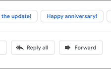 Gmail sẽ sớm cho phép vô hiệu hóa Smart Reply trên máy tính để bàn