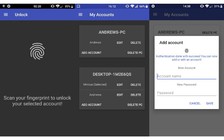 Mở khóa máy tính Windows bằng máy quét vân tay điện thoại Android