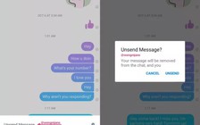 Facebook Messenger sẽ có tính năng thu hồi tin nhắn đã gửi