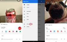 Google Lens thêm shortcut vào album ảnh và Google Drive