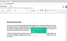 Google Docs phổ biến trình kiểm tra ngữ pháp dựa trên AI