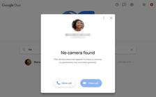 Google Duo đã hỗ trợ trình duyệt web