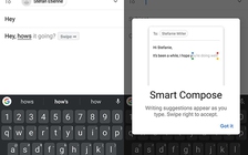 Gmail trên Android hỗ trợ soạn thảo thông minh