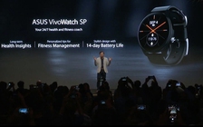 Asus ra mắt smartwatch VivoWatch SP tích hợp cảm biến điện tâm đồ