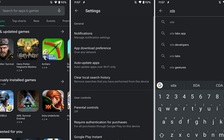 Google Play Store trên Android 10 bắt đầu có Dark Mode