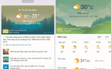 Theo dõi chất lượng không khí và chỉ số UV bằng ứng dụng Zalo