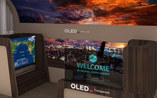 LG sẽ trình diễn ý tưởng OLED TV cuộn xuống từ trần nhà