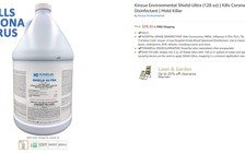 Amazon mạnh tay với sản phẩm tuyên bố sai về virus Corona mới