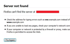 Sửa lỗi Server not found cho trình duyệt Firefox