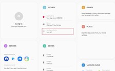 Ứng dụng Samsung Account yêu cầu xác thực hai yếu tố