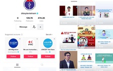 Bộ Y tế tổ chức livestream trên TikTok kêu gọi chống dịch Covid-19