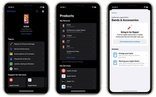 Ứng dụng Apple Support cập nhật giao diện tối
