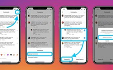 Cách xóa cùng lúc nhiều bình luận trên Instagram iOS