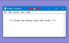 Microsoft định bỏ tính năng 'Shake to Minimize' của Windows 10