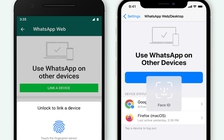 WhatsApp yêu cầu xác thực sinh trắc học để truy cập PC và web