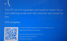Windows 10 gặp lỗi màn hình xanh khi thực hiện lệnh in ấn