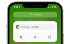 Chrome iOS hỗ trợ widget trong phiên bản mới