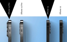 Rò rỉ thông tin kích thước iPhone 13