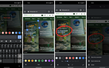 Chrome trên Android cho phép chỉnh sửa ảnh chụp màn hình