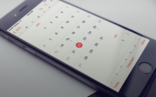 Ứng dụng Calendar vẫn hiển thị các thông tin spam