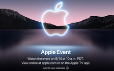 iPhone 13 được Apple xác nhận ra mắt ngày 14.9