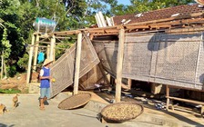 Giông lốc làm 120 căn nhà ở Hà Tĩnh tốc mái