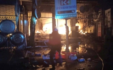 Hỏa hoạn trong đêm, 3 căn nhà dân bị thiêu rụi
