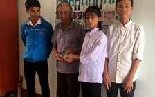 Hai học sinh cấp 3 Hà Tĩnh nhặt được 14 triệu đồng trả lại người đánh rơi