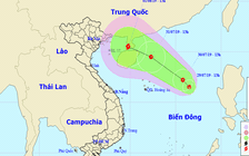 Cảnh báo vùng áp thấp gây gió mạnh, sóng lớn ở bắc Biển Đông