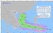 Tin tức thời tiết hôm nay 17.12.2021: Bão Rai giật cấp 17 đang hướng vào Biển Đông