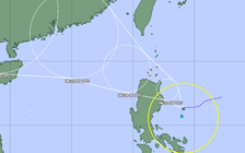 Áp thấp nhiệt đới hướng vào Biển Đông sẽ mạnh lên thành bão số 3