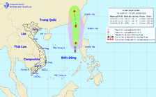 Áp thấp nhiệt đới có gió giật cấp 9, khả năng mạnh lên bão số 3