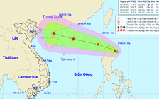 Dự báo thời tiết hôm nay 17.8.2020: Áp thấp nhiệt đới hướng vào Biển Đông