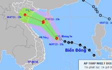 Tin tức thời tiết hôm nay 7.7.2021: Áp thấp nhiệt đới đang tiến vào vịnh Bắc bộ