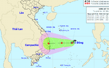 Vùng áp thấp sẽ mạnh thành áp thấp nhiệt đới, gió giật cấp 8, sóng cao 4m