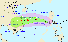 Dự báo thời tiết hôm nay 2.11.2020: Bão số 10 giật cấp 12, hướng vào miền Trung