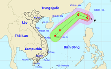 Bão Atsani gió mạnh cấp 10, giật cấp 12 đang tiến vào Biển Đông