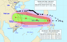 Dự báo thời tiết 26.10.2020: Bão Molave giật cấp 14 đang tiến về Biển Đông