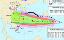 Bão số 8 vừa suy yếu, bão Molave giật cấp 12 đã đến gần Biển Đông
