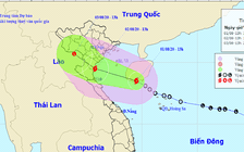 Bão số 2 đang giật cấp 10, có cường độ và hướng đi ‘rất khó lường’
