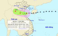 Bão số 3 ảnh hưởng trực tiếp từ Thái Bình đến Hà Tĩnh