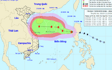 Dự báo thời tiết hôm nay 21.10.2020: Bão số 8 giật cấp 10, hướng vào Hoàng Sa