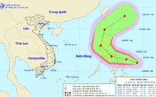 Bão Vongfong giật cấp 11 đang tiến vào Biển Đông