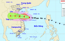 Bão số 4 di chuyển nhanh, tâm bão sẽ đổ bộ từ Nghệ An đến Quảng Bình