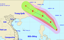 Bão Bailu gây gió giật cấp 11 ở gần Biển Đông